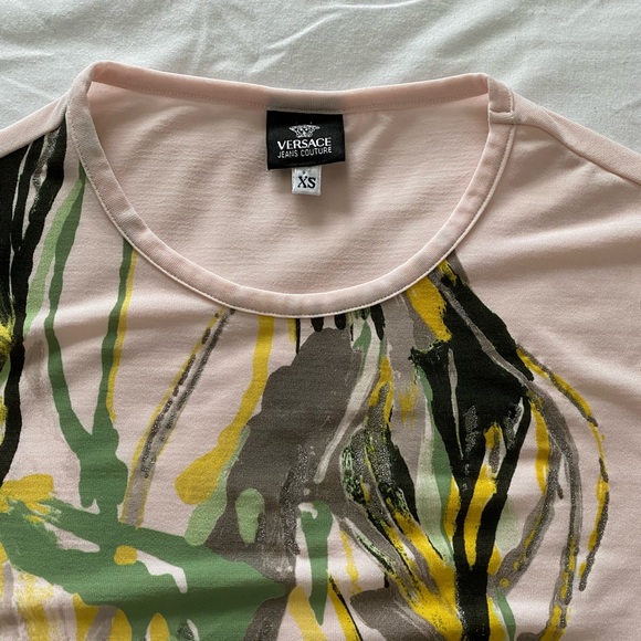 vintage colourful abstract versace tee - Picture 2 of 3